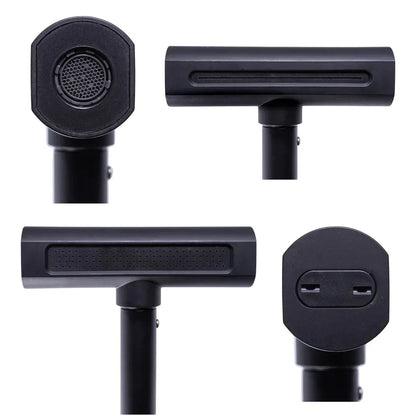 Baterie chiuveta de bucatarie, rotire 360°, multifunctionala, cu design modern, Naimeed D6182, Negru mat