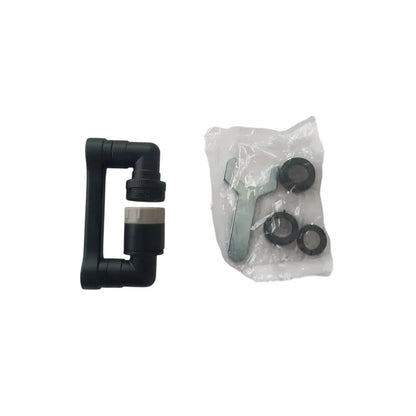 Extensie pivotanta pentru robinet, 2 moduri de pulverizare, Naimeed D6193, Negru