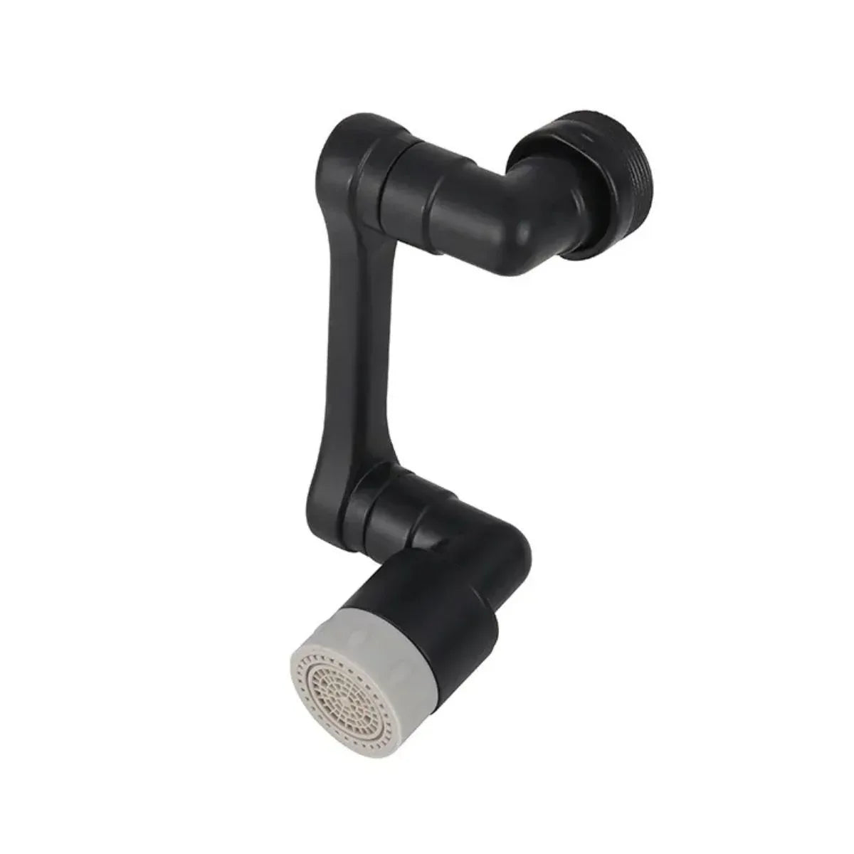 Extensie pivotanta pentru robinet, 2 moduri de pulverizare, Naimeed D6193, Negru
