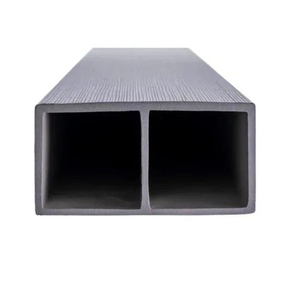 Set 5 profile Rectangular Decorativ Ranforsat WPC, Naimeed D6206, 260x10x5cm, Gri