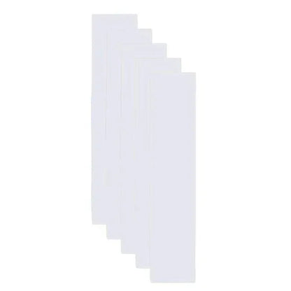 Set 5 profile Rectangular Decorativ Ranforsat WPC, Naimeed D6211, 260x10x5cm, Alb