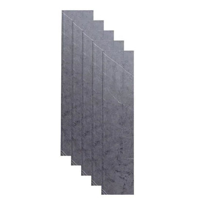 Set 5 profile Rectangular Decorativ Ranforsat WPC, Naimeed D6212, 260x10x5cm, Gri marmura