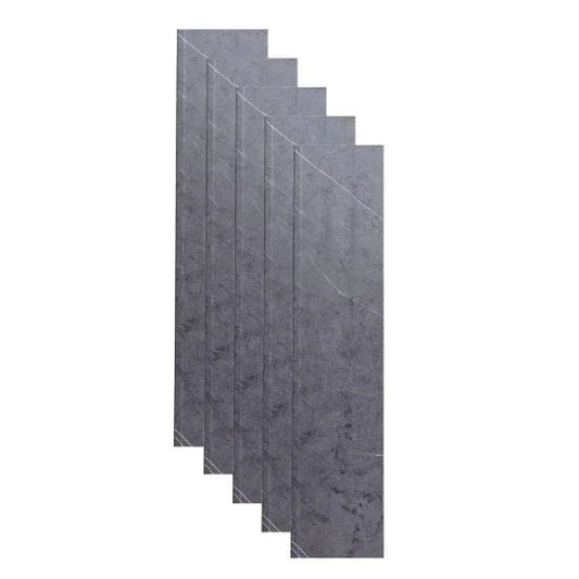Set 5 profile Rectangular Decorativ Ranforsat WPC, Naimeed D6212, 260x10x5cm, Gri marmura