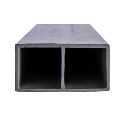 Set 5 profile Rectangular Decorativ Ranforsat WPC, Naimeed D6212, 260x10x5cm, Gri marmura