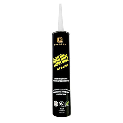Adeziv pentru panouri decorative, WPC, riflaje, Naimeed D6230, Transparent, 310ml
