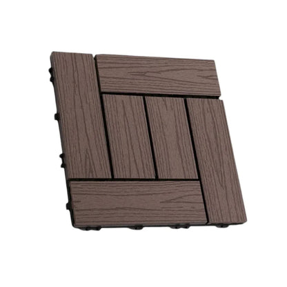 Dala deck terasa WPC, Naimeed D6253, 30x30x2cm, Maro