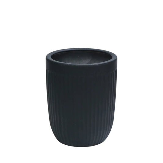 Ghiveci ecologic, Eco-friendly, Naimeed D6359, Mic , din materiale minerale, Alb, 44x32x32cm