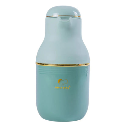Termos, Naimeed D6429, pentru bauturi reci sau calde, Sticla si ABS, 1.6L, Verde 130x320x170mm
