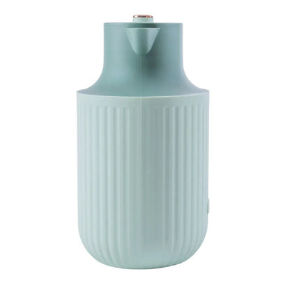 Termos, Naimeed D6437, pentru bauturi reci sau calde, Sticla si ABS, 2L, Verde, 160x300x210mm