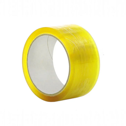 Banda adeziva, de tip scotch, 6 buc/set, Naimeed D6449, 30mx4.5cmx52μm, Galben transparent