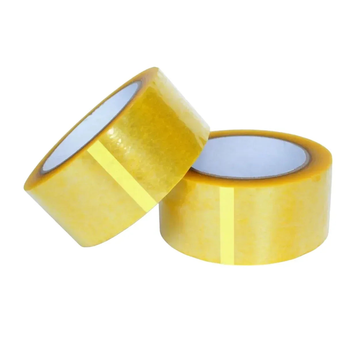 Banda adeziva, de tip scotch, 6 buc/set, Naimeed D6449, 30mx4.5cmx52μm, Galben transparent