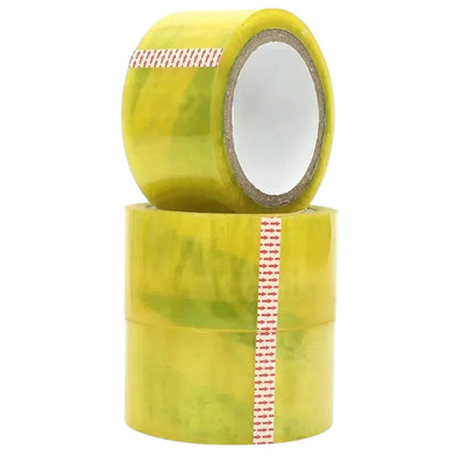 Banda adeziva, de tip scotch, 6 buc/set, Naimeed D6451, 45mx4.5cmx52μm, Galben transparent