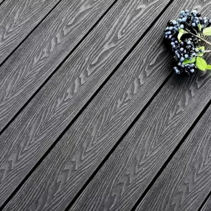 Pardoseala decking terasa din compozit WPC, Naimeed D7522, rezistenta sporita, 280x14x2.5cm, Maro roscat