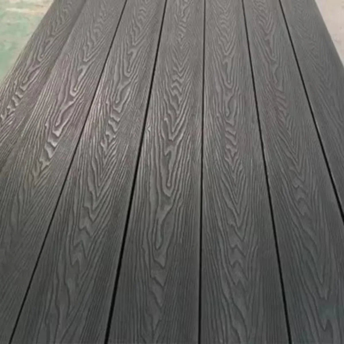 Pardoseala decking terasa din compozit WPC, Naimeed D7480, rezistenta sporita, 280x14x2.5cm, Nuc natural