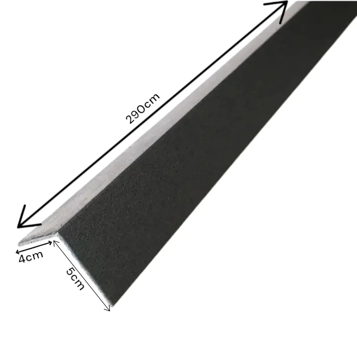 Cornier Perimetral coextrudat, WPC, Naimeed D6486, 290x5x4 cm, Negru