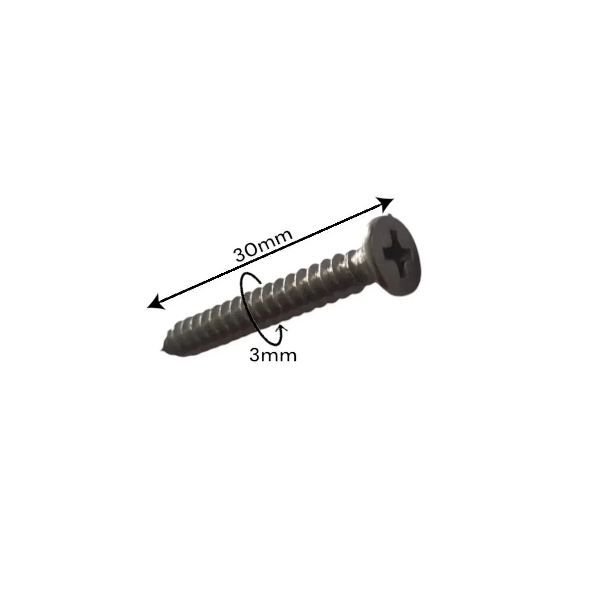 Surub, Naimeed D6490/D6466, 3x30mm