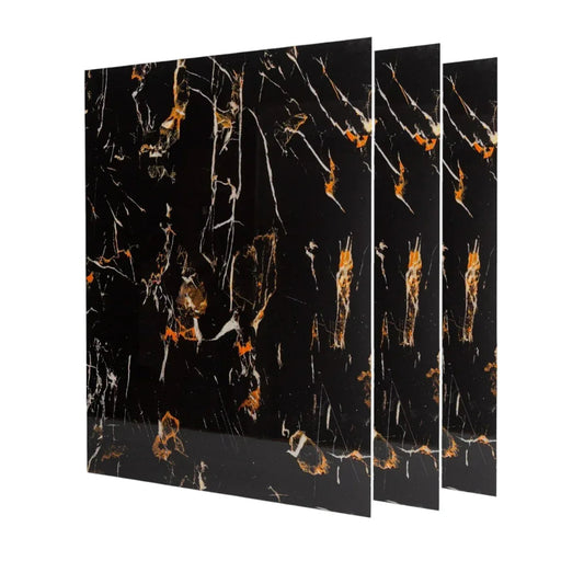 Set 3 panouri Highlight UV, Naimeed D6517, ultrarezistent, flexibil, ignifug, 122x92cm, 2.8mm grosime, tehnologie moderna, rezistent la umezeala