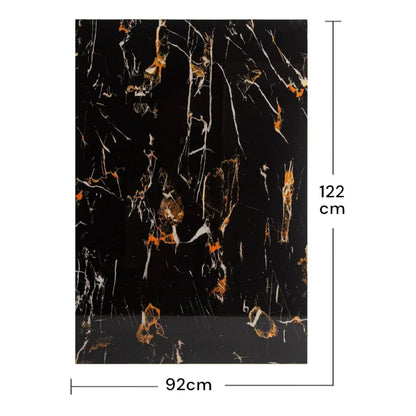 Set 3 panouri Highlight UV, Naimeed D6517, ultrarezistent, flexibil, ignifug, 122x92cm, 2.8mm grosime, tehnologie moderna, rezistent la umezeala
