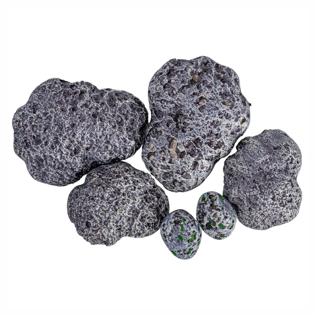 Set 6 x Pietre decorative din polistiren, aspect natural, usor de curatat, Naimeed D6532