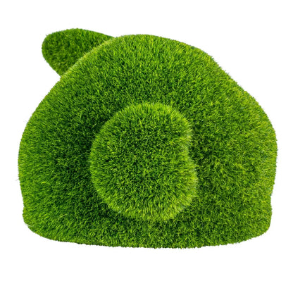 Figurina din iarba artificiala, Naimeed D6536, Iepuras, Verde, 31 cm