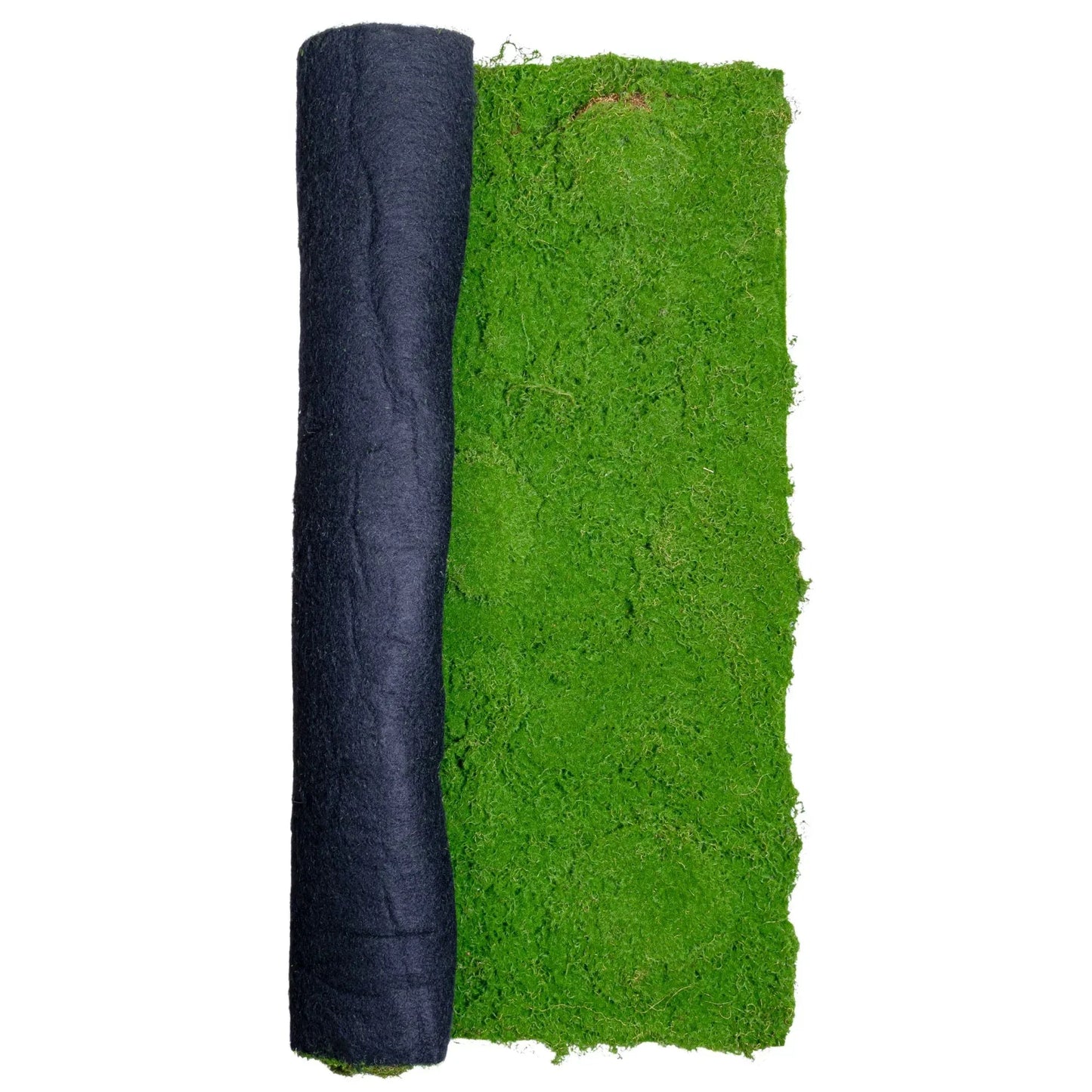 Covor muschi artificial de padure, Naimeed D6538, pentru decorare interioara sau exterioara, Verde, 1000x1000x20mm