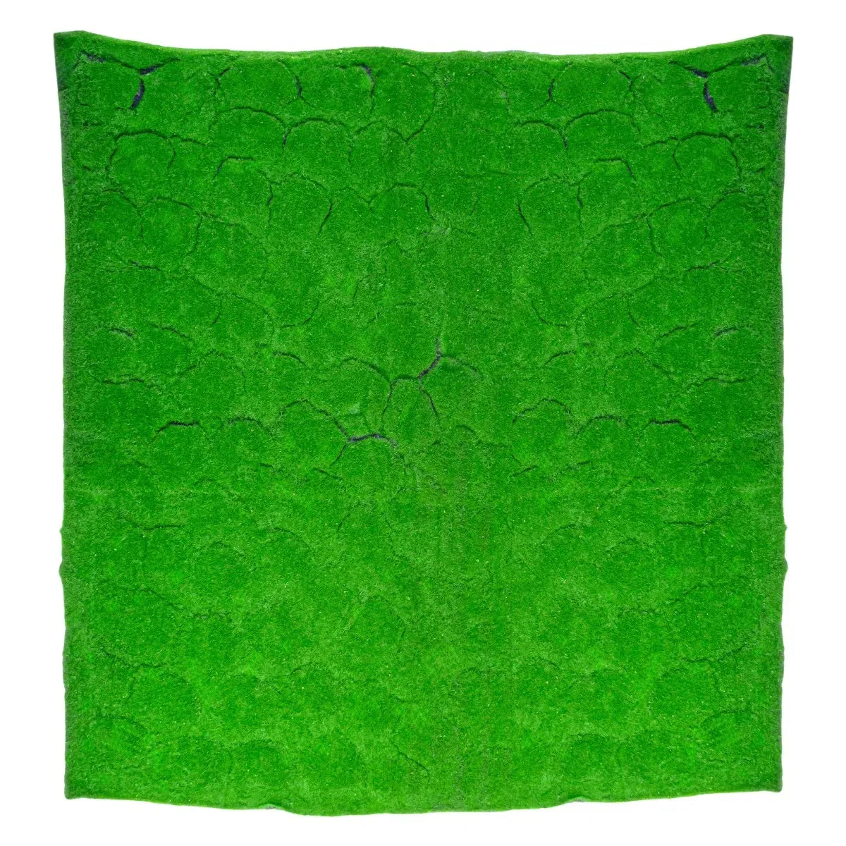 Covor muschi artificial de padure, Naimeed D6540, pentru decorare interioara sau exterioara, Verde, 1000x1000x20mm