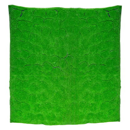 Covor muschi artificial de padure, Naimeed D6540, pentru decorare interioara sau exterioara, Verde, 1000x1000x20mm