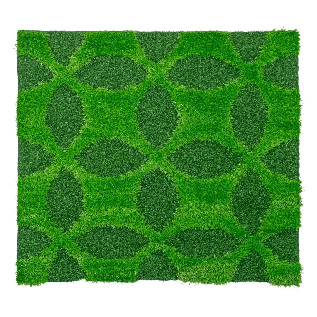Covor gazon artificial, Naimeed D6545,  pentru decorare interioara sau exterioara, Verde, 1000x900x20mm