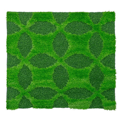 Covor gazon artificial, Naimeed D6545,  pentru decorare interioara sau exterioara, Verde, 1000x900x20mm