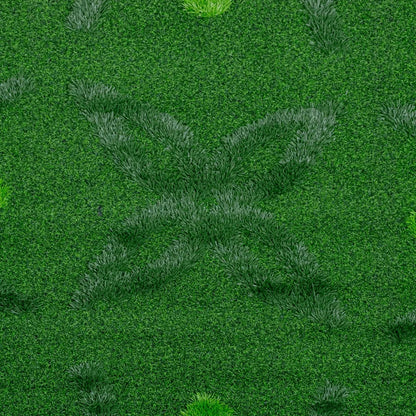 Covor gazon artificial, Naimeed D6546,  pentru decorare interioara sau exterioara, Verde, 1000x900x20mm