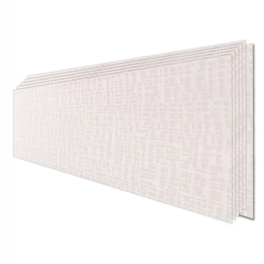 Set 6 panouri decorative, Naimeed D6578, Autoadeziv, aspect mat, suprafata acoperita 1.08 mp, 30x60 cm, Gri