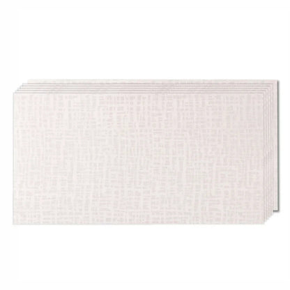 Set 6 panouri decorative, Naimeed D6578, Autoadeziv, aspect mat, suprafata acoperita 1.08 mp, 30x60 cm, Gri