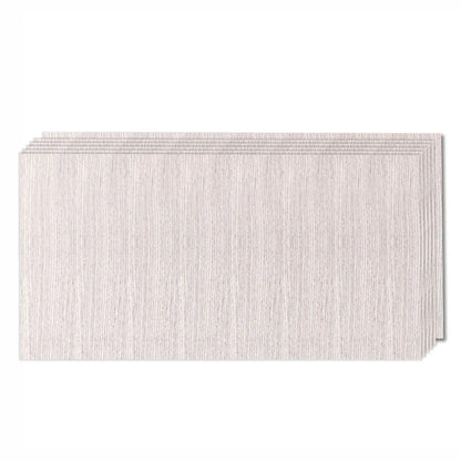 Set 6 panouri decorative, Naimeed D6579, Autoadeziv, aspect mat, suprafata acoperita 1.08 mp, 30x60 cm, Maro