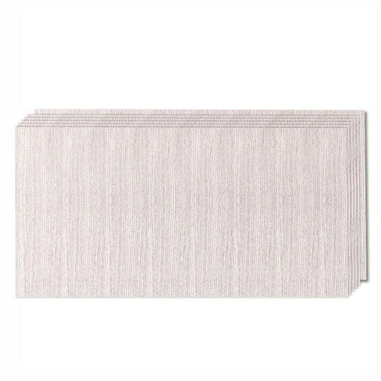 Set 6 panouri decorative, Naimeed D6579, Autoadeziv, aspect mat, suprafata acoperita 1.08 mp, 30x60 cm, Maro