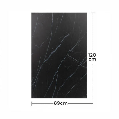 Set 3 panouri cristal carbon, Naimeed D6642, ultrarezistent, flexibil, ignifug, 120x89cm, 5mm grosime, tehnologie moderna, rezistent la umezeala