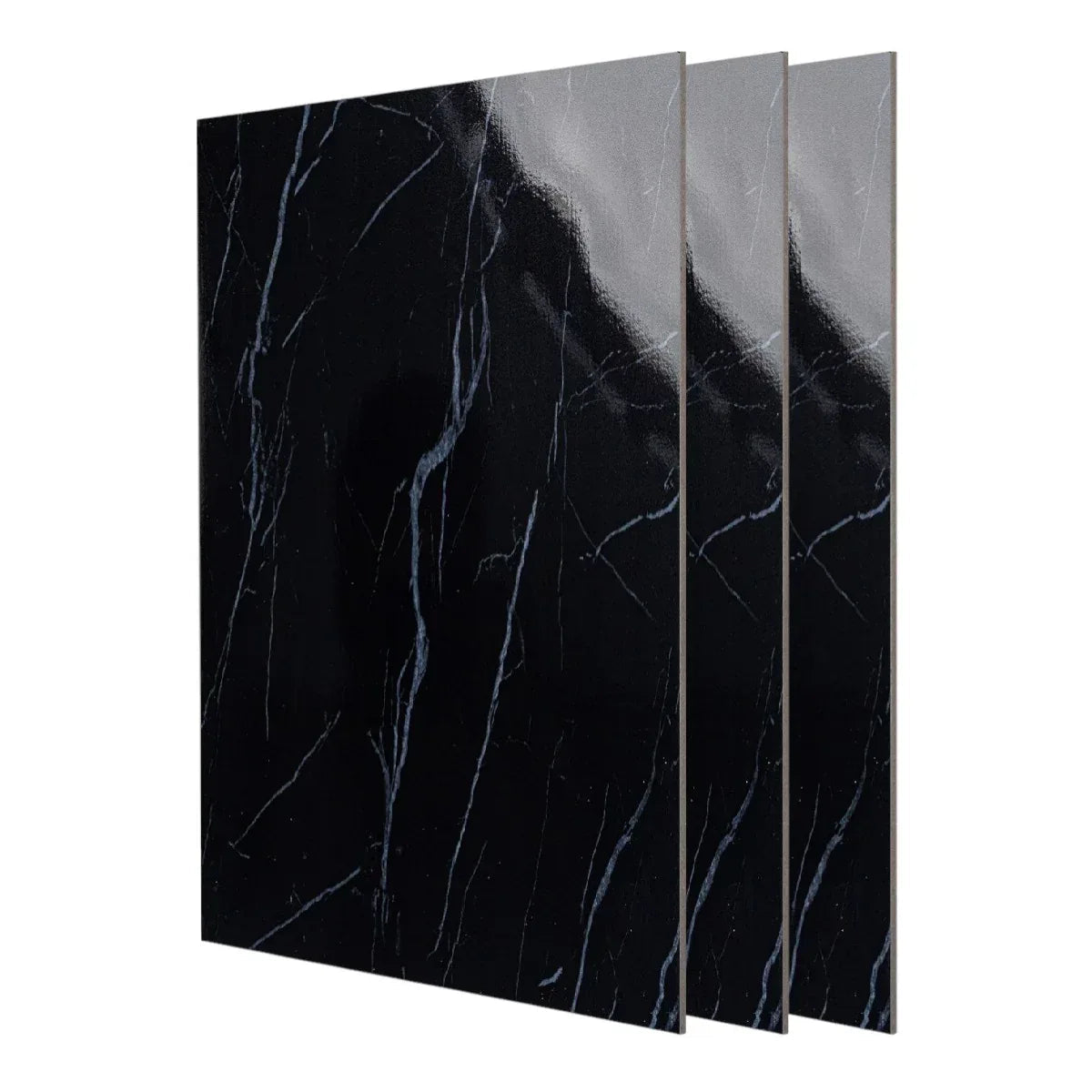 Set 3 panouri cristal carbon, Naimeed D6643, ultrarezistent, flexibil, ignifug, 120x89cm, 5mm grosime, tehnologie moderna, rezistent la umezeala