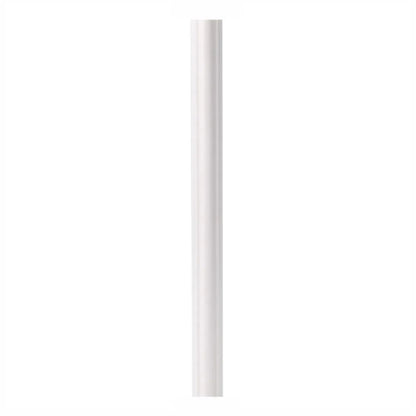 Set 5 Bagheta decorativa, polimer rigid, Naimeed D6691, Alb, 230x2.5x1.25cm