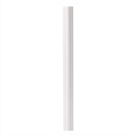 Set 5 Bagheta decorativa, polimer rigid, Naimeed D6691, Alb, 230x2.5x1.25cm