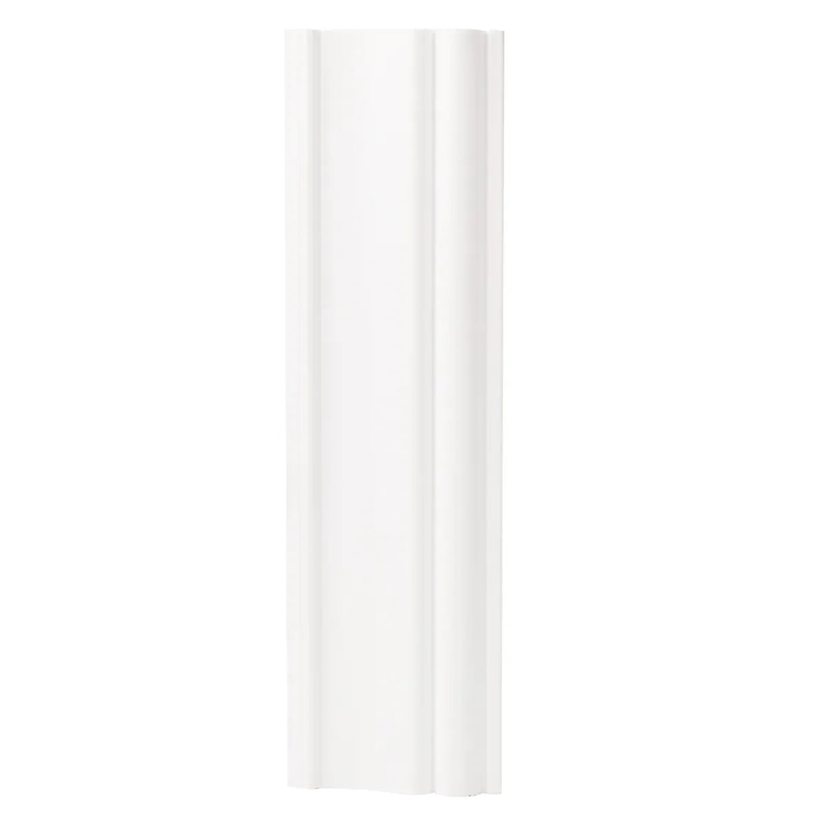 Set 5 plinte decorative, polimer rigid, Naimeed D6698, Alb, 2300x85x25mm