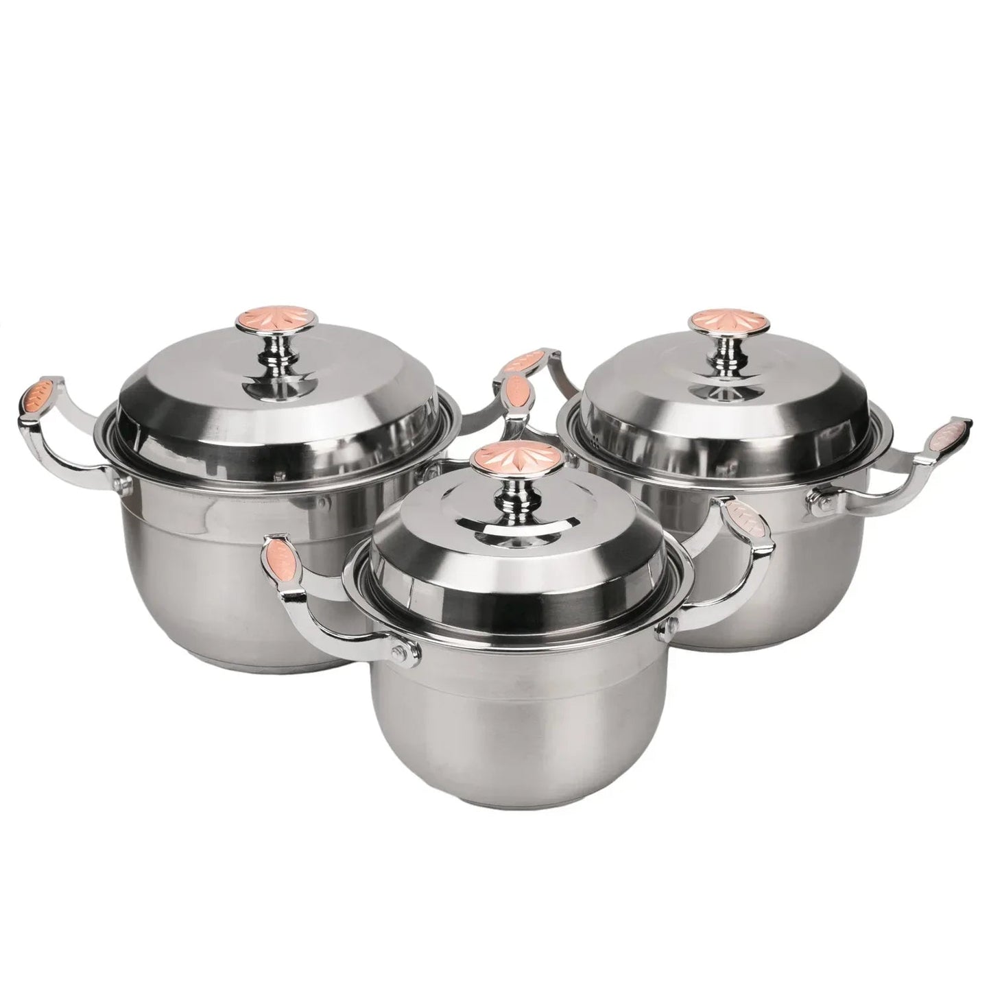Set oale 6 piese, Naimeed D6714, Inox, capac Inox