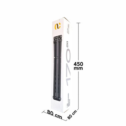 Trepied Aochuan, stativ, pentru camera foto/video, smartphone, Gimbal, lumini, pentru vlogging, streaming live, D6734, Negru