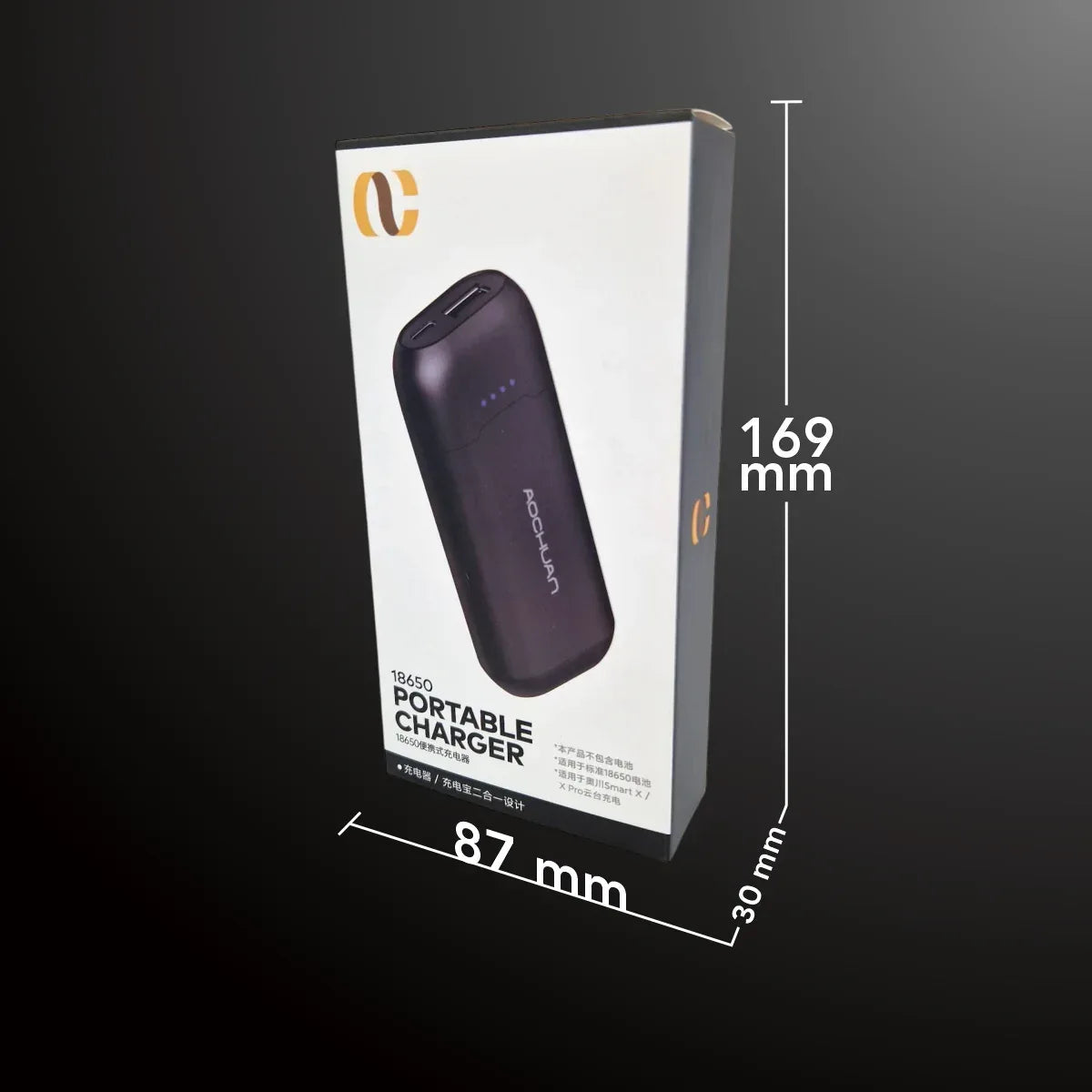 Incarcator portabil Aochuan pentru acumulator Gimbal, D6740, compatibil cu Smart X, Smart X Pro si Smart X Pro AI