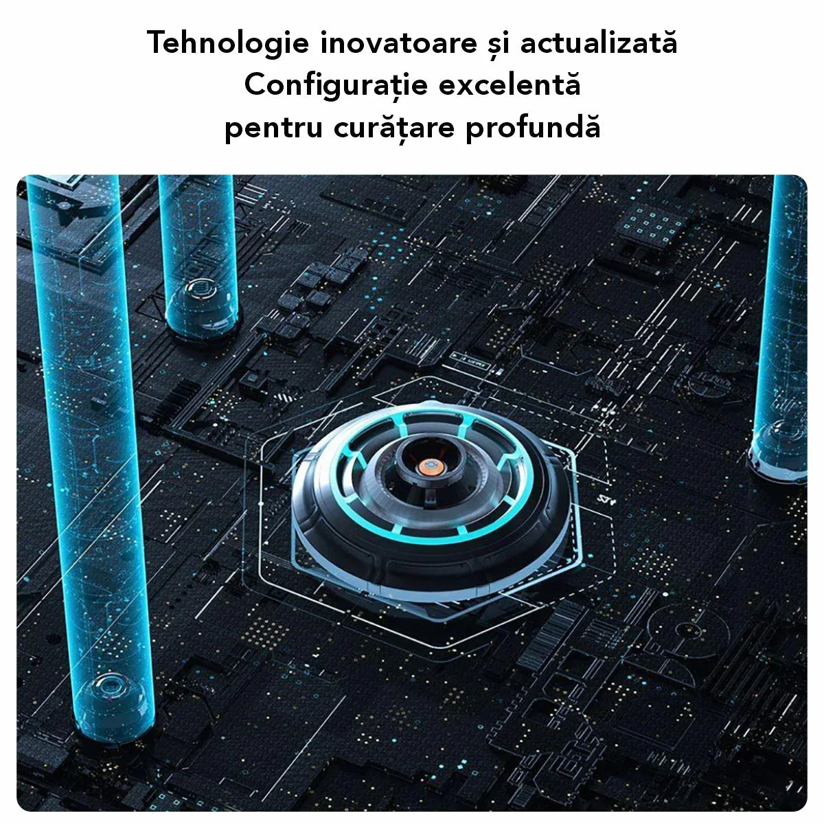 Robot Curatare Geamuri Liectroux YW710 (D6811), 2500Pa, baterie 650mAh, protectie anti-cadere, autonomie de 30 min pe acumulator in caz de pana de curent, capacitate 90ml, 215x215x63mm, Alb