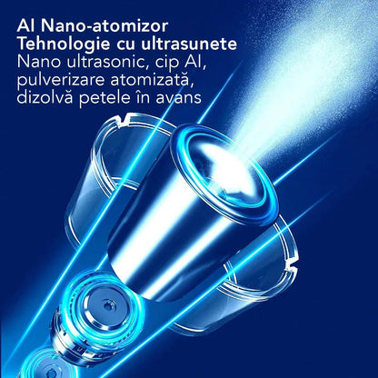 Robot Curatare Geamuri Liectroux YW710 (D6811), 2500Pa, baterie 650mAh, protectie anti-cadere, autonomie de 30 min pe acumulator in caz de pana de curent, capacitate 90ml, 215x215x63mm, Alb