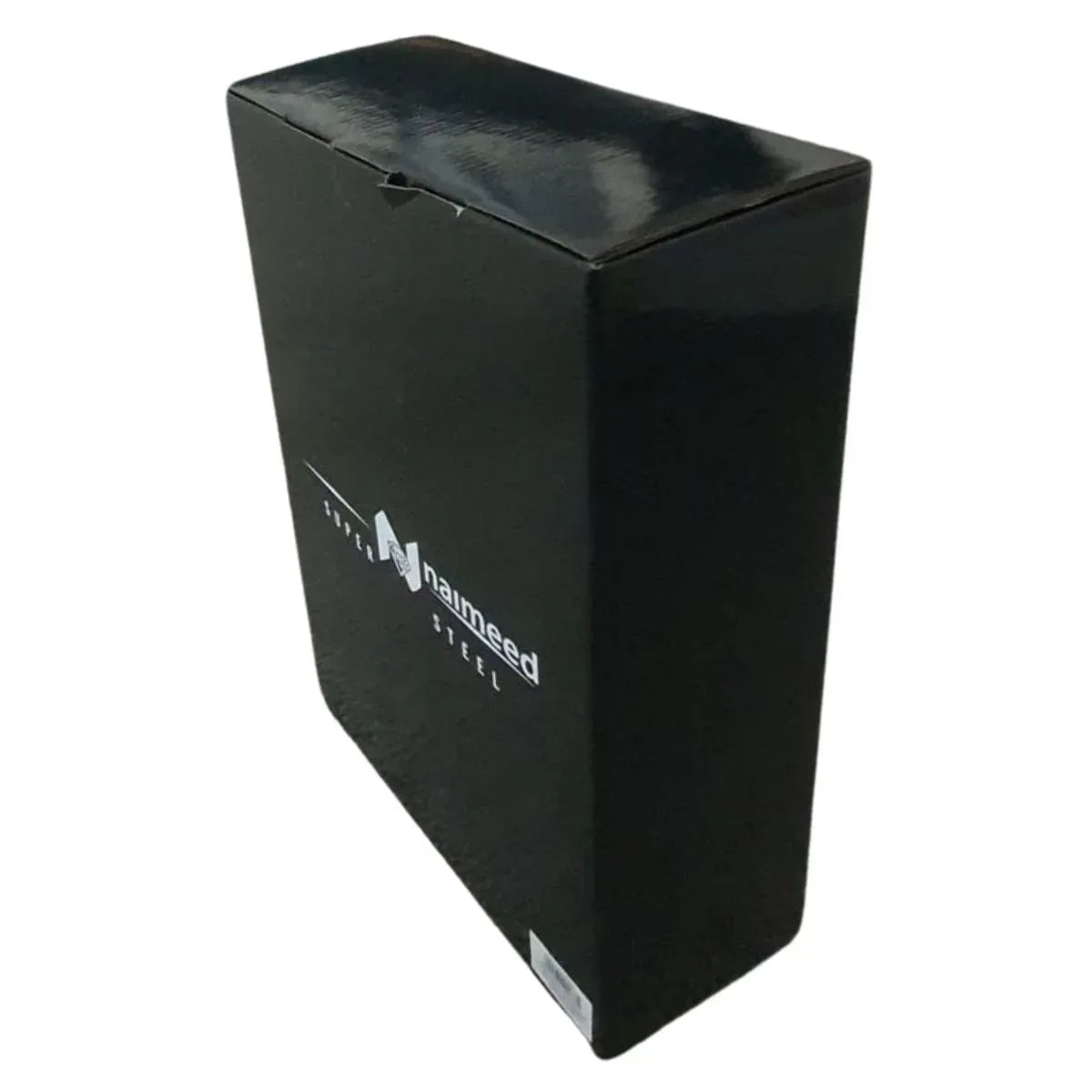 Set 4 cutite profesionale cu suport magnetic, Naimeed D6832, Negru