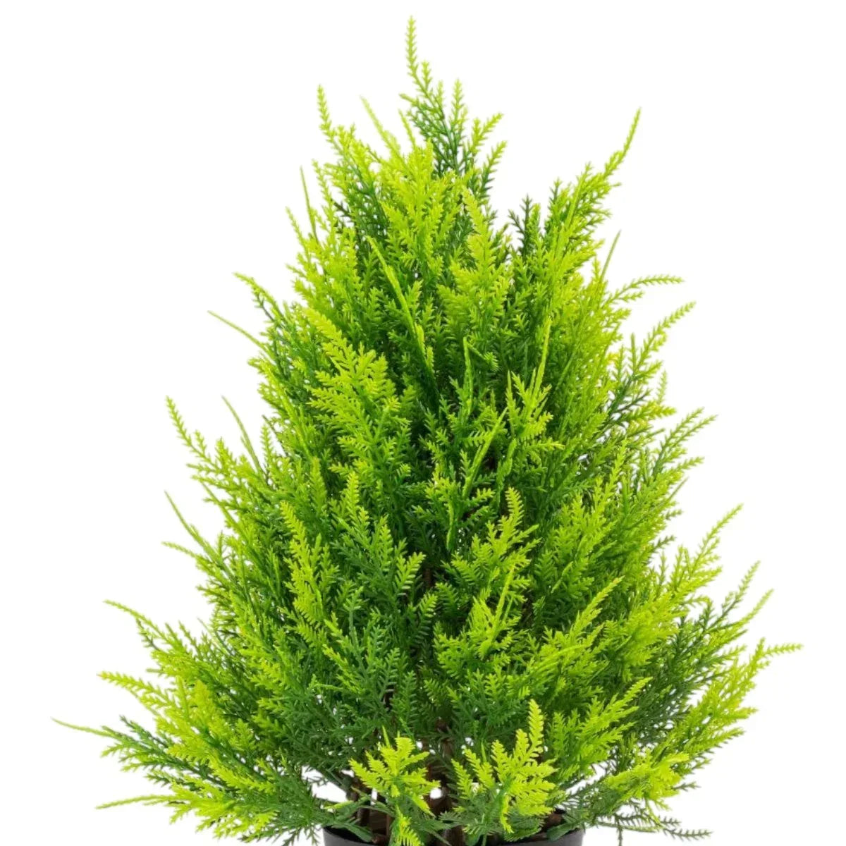 Planta artificiala, tip Thuja, cu ghiveci, Naimeed D6936, 31x10 cm, Verde
