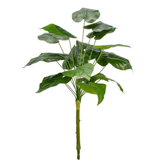 Planta decorativa artificiala, fara ghiveci, tip Monstera, Naimeed D6945, 88 cm, Verde