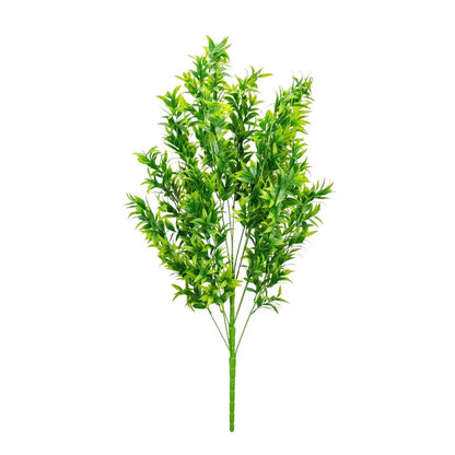 Planta decorativa artificiala, fara ghiveci, tip Ruscus, Naimeed D6959, 105 cm, Verde