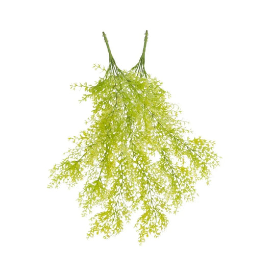 Set 2 plante artificiale curgatoare, 7 fire, lungime 75cm, Naimeed D7011, Verde