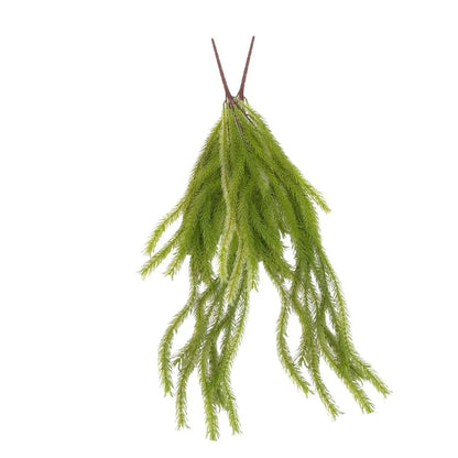 Set 2 plante artificiale curgatoare, 7 fire, lungime 72cm, Naimeed D7015, Verde